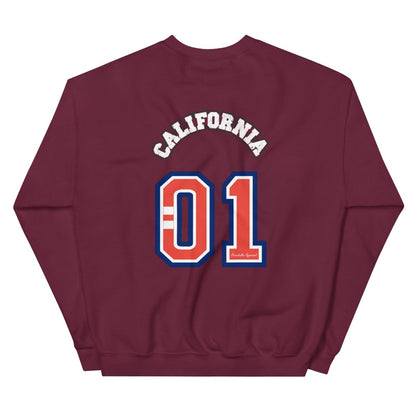 California Varsity Unisex Sweatshirt - Chinchilla Choons