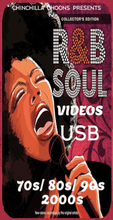 Load image into Gallery viewer, R&amp;B &amp; Soul Music Videos USB - Chinchilla Choons
