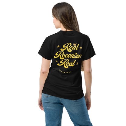 Real Reconize Real Unisex Classic Tee