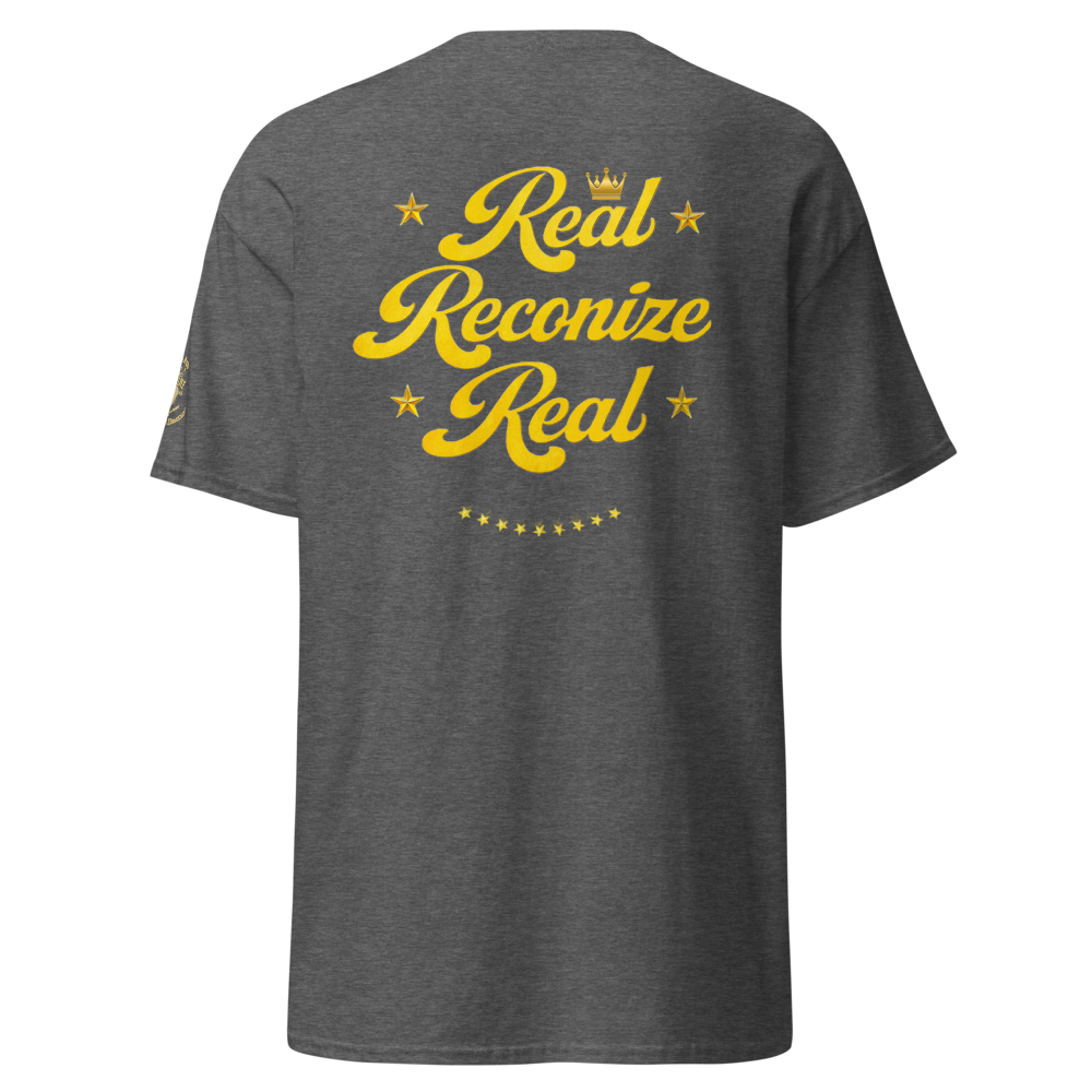 Real Reconize Real Unisex Classic Tee