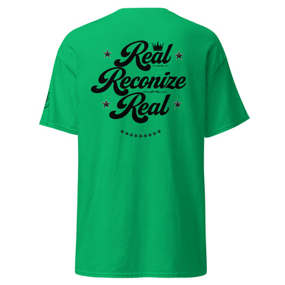 Real Reconize Real Unisex Classic Tee (Light Colours)