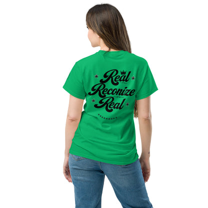 Real Reconize Real Unisex Classic Tee (Light Colours)