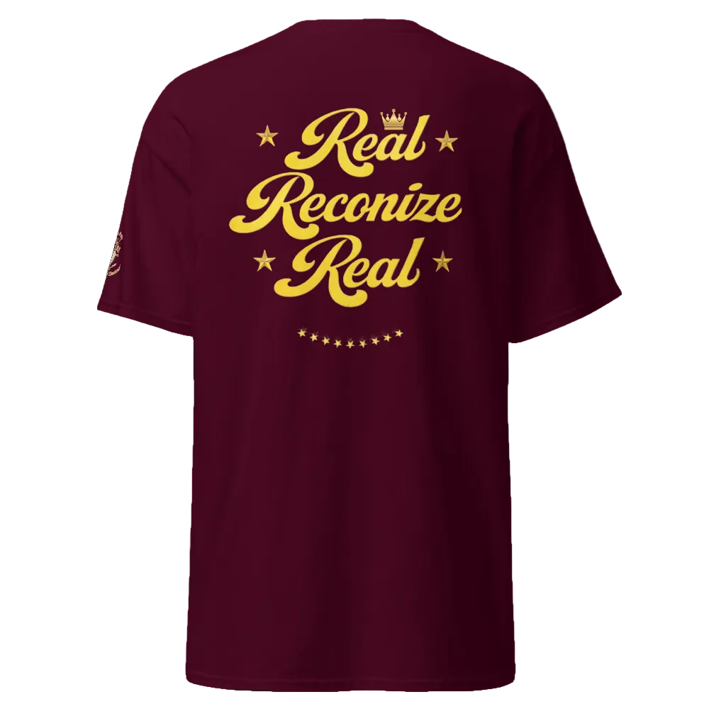 Real Reconize Real Unisex Classic Tee