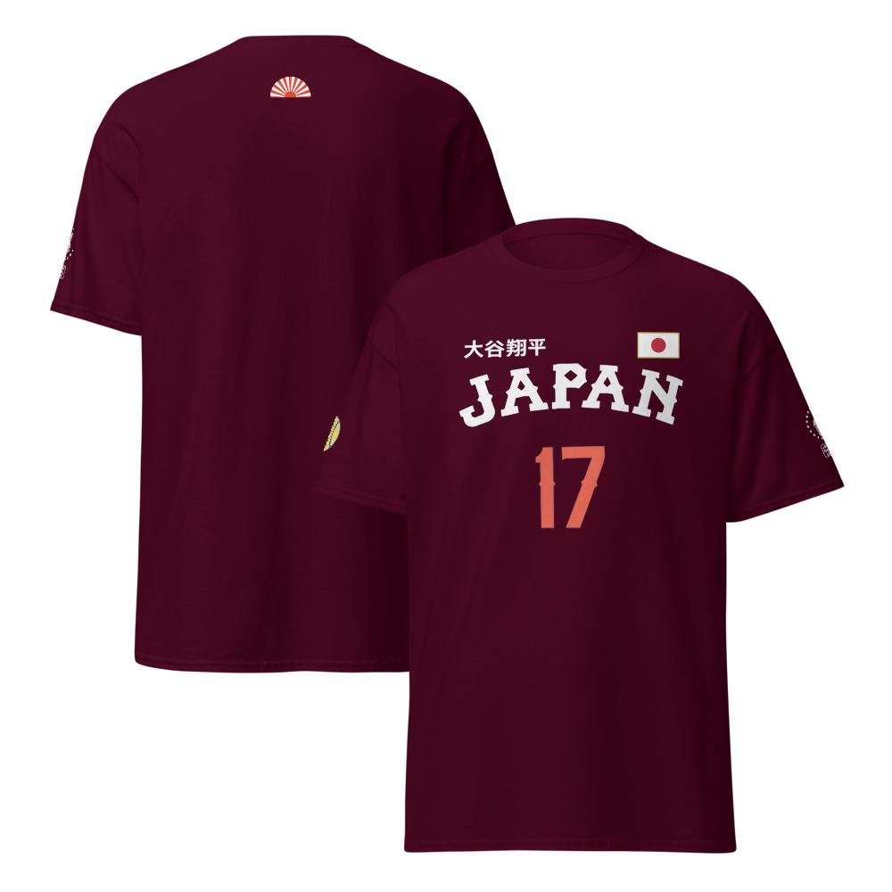 Japan Baseball Unisex Classic Tee