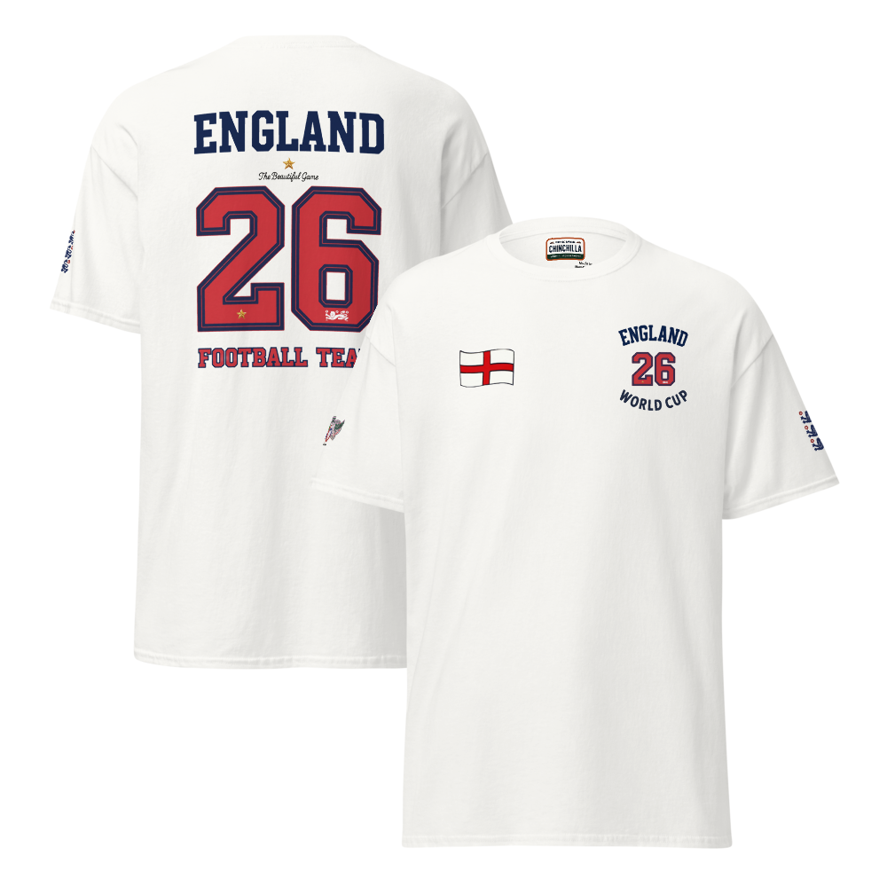 England World Cup 26 Unisex Classic Tee