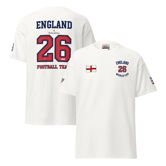 England World Cup 26 Unisex Classic Tee