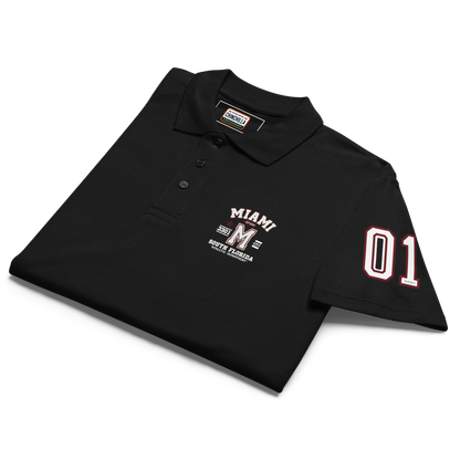 Miami Varsity Premium Pique Polo Shirt