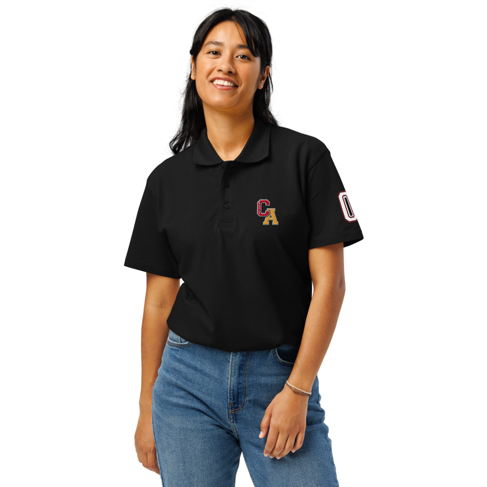 Chinchilla Varsity Unisex Pique Polo Shirt