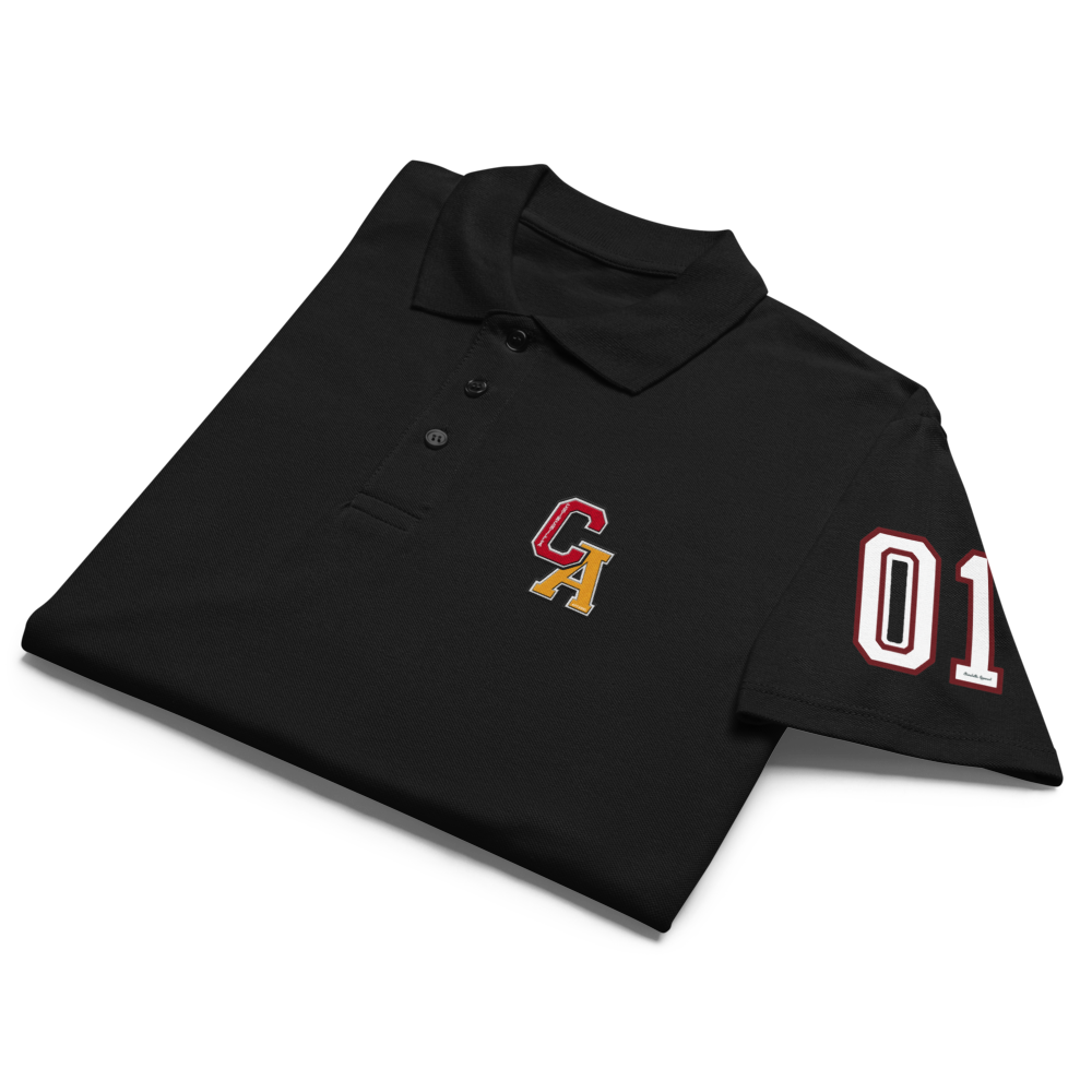 Chinchilla Varsity Unisex Pique Polo Shirt