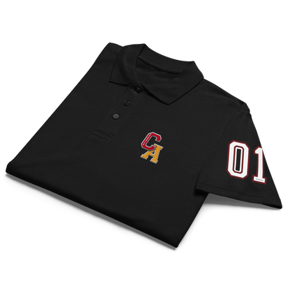 Chinchilla Varsity Unisex Pique Polo Shirt