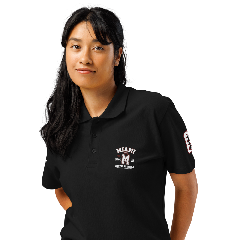 Miami Varsity Premium Pique Polo Shirt