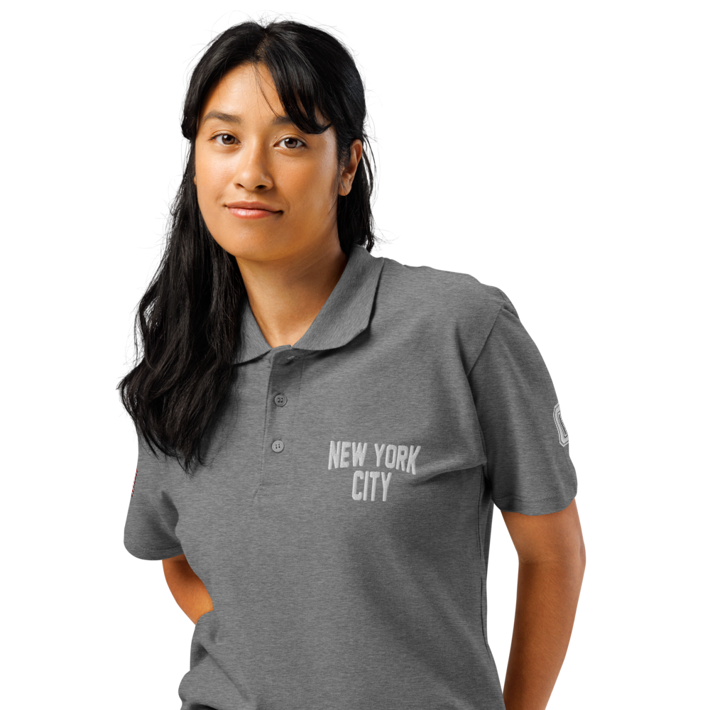 New York City Unisex Pique Polo Shirt
