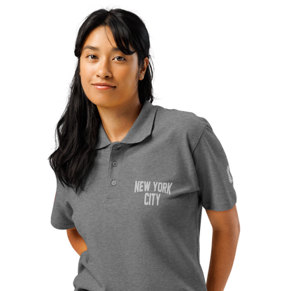 New York City Unisex Pique Polo Shirt
