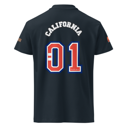 California Varsity Premium Pique Polo Shirt