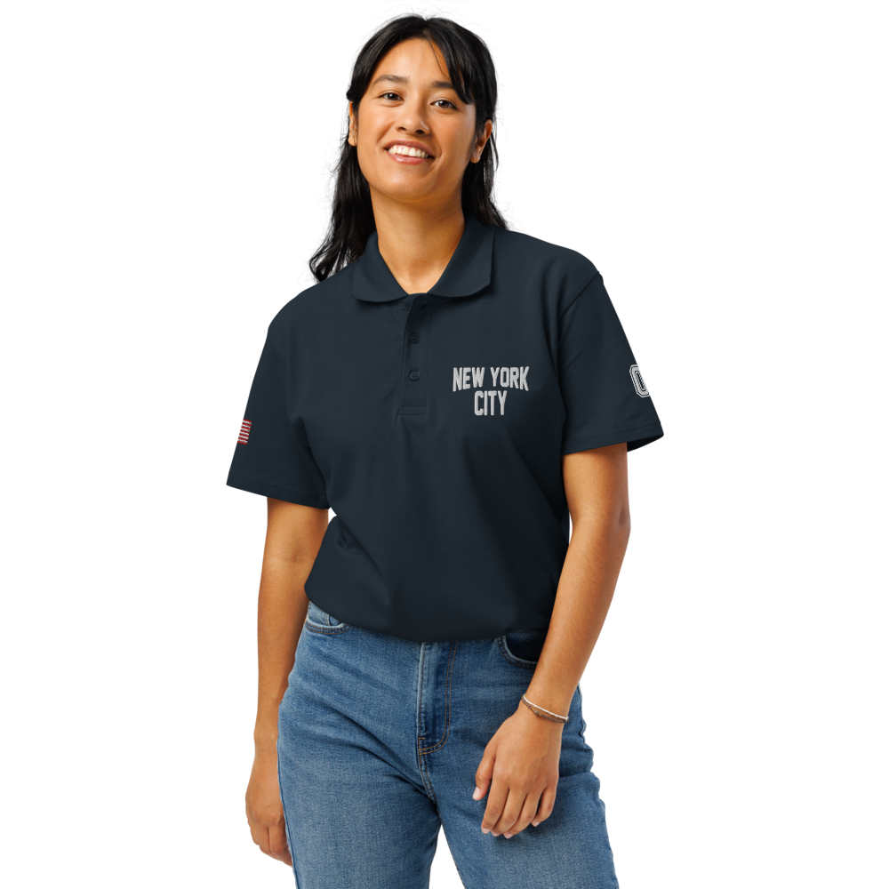 New York City Unisex Pique Polo Shirt