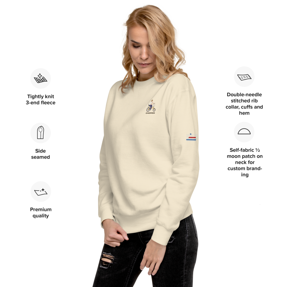 Chopper '75' Unisex Premium Sweatshirt (light Colours)