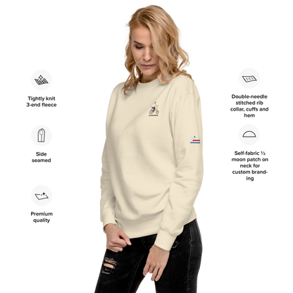Chopper '75' Unisex Premium Sweatshirt (light Colours)