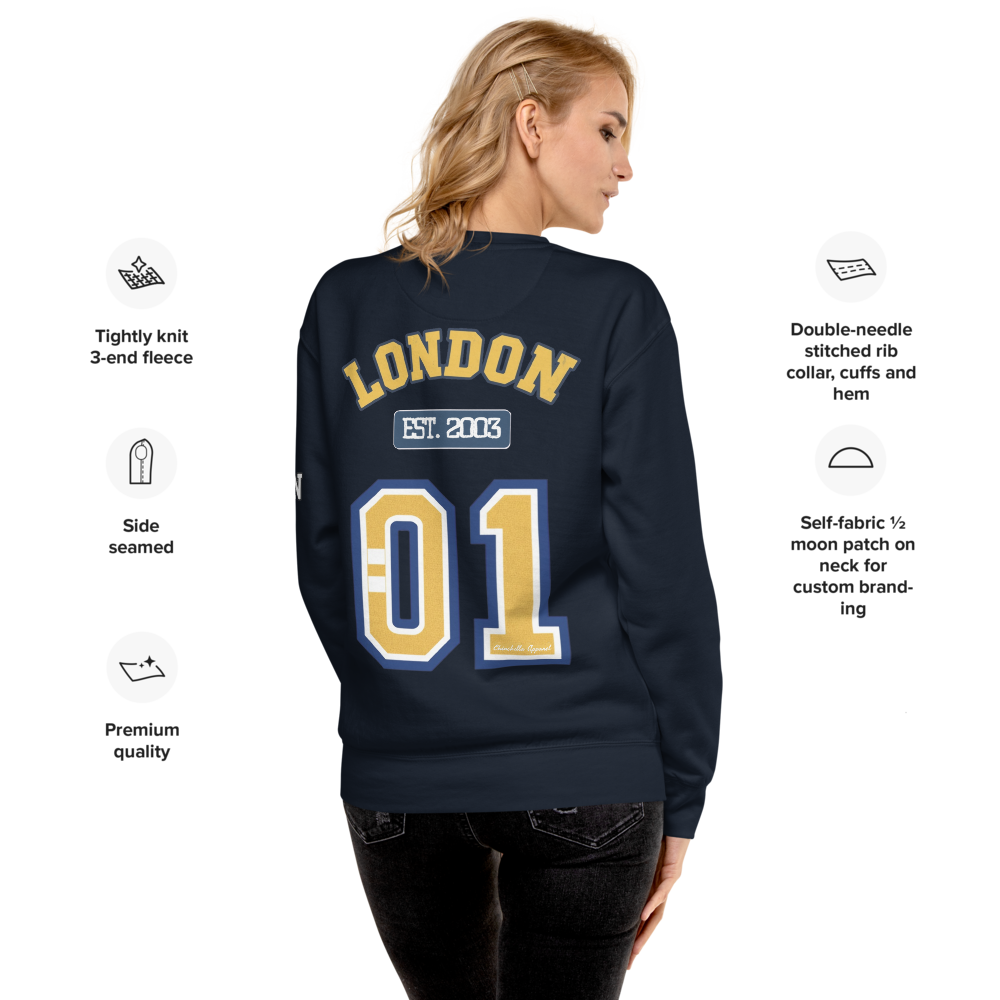 London Varsity Unisex Premium Sweatshirt