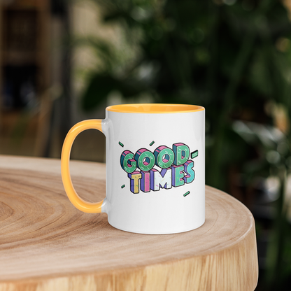 Good Times White Glossy Mug