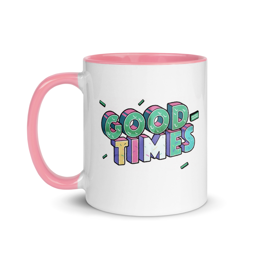 Good Times White Glossy Mug