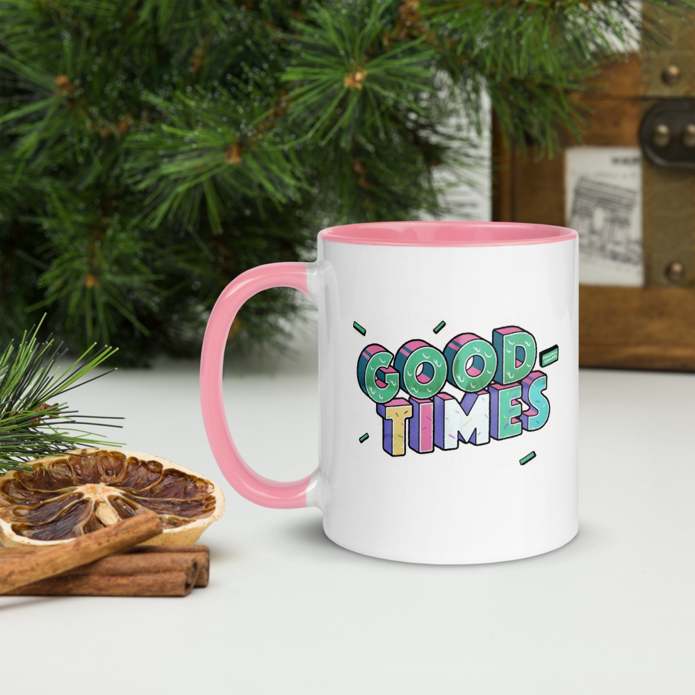 Good Times White Glossy Mug