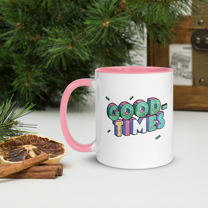 Good Times White Glossy Mug