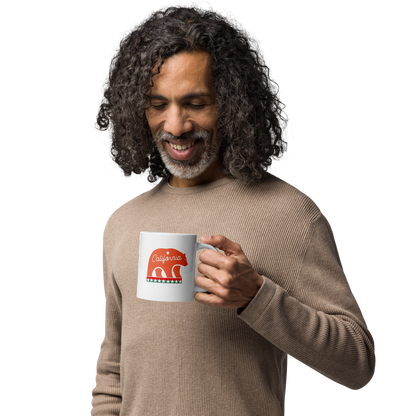 Californian Mascot White Glossy 20oz Mug