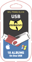 Load image into Gallery viewer, Wu - Tang Clan USB - Chinchilla Choons
