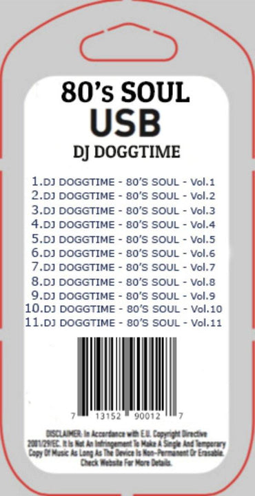 Dj Doggtime 8Os Soul USB - Chinchilla Choons