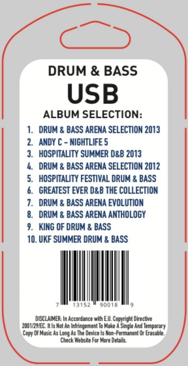 Drum & Bass USB - Chinchilla Choons