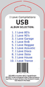 I Love Compilations USB (Ministry Of Sound) - Chinchilla Choons
