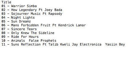 J Cole & 9th Wonder - Wonders Of A Cole World - Chinchilla Choons