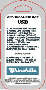 Old Skool Hip Hop USB - Chinchilla Choons