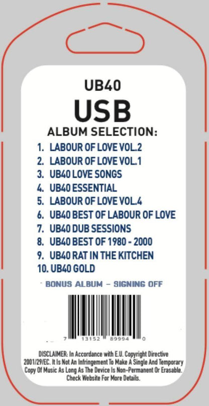 UB40 - USB - Chinchilla Choons